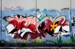 Graffiti a via Tiburtina